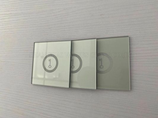 방음장치가 되는 2 밀리미터 불투명한 터치 스크린 인쇄 유리층 무연성