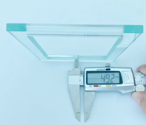 6mm 강화 유리 패널 LCD 화면 용 광택 가장자리