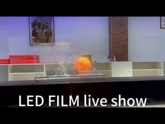 유연한 투명한 LED 크리스탈 필름 디스플레이 스크린